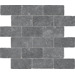 Керамогранит Emil Ceramica Chateau Mosaico Mur Noir Naturale 30x30