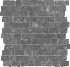 Керамогранит Emil Ceramica Chateau Mosaico Petite Mur Noir Naturale 30x30