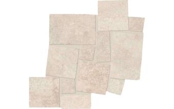 Керамогранит Emil Ceramica Fabrika Mosaico Blokko Sand Silktech 34.1x34.3