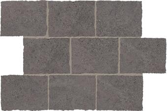 Керамогранит Emil Ceramica Landscape Mosaico Muretto Antracite Silktech 30x45