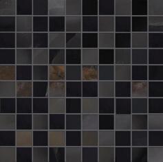 Керамогранит Emil Ceramica Tele Di Marmo Onyx Mosaico 3x3 Black Silktech 30x30