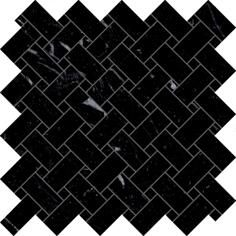 Керамогранит Emil Ceramica Tele Di Marmo Selection Intrecci Nero Marquinia Naturale 30x30