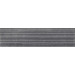 Керамогранит Emil Ceramica Tracce Decoro Rail 3D Dark Grey 15x60