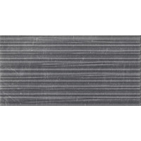 Керамогранит Emil Ceramica Tracce Decoro Rail 3D Dark Grey 30x60