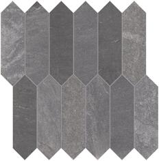 Керамогранит Emil Ceramica Tracce Mosaico Arrows Dark Grey 28.5x29.3