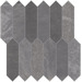Керамогранит Emil Ceramica Tracce Mosaico Arrows Dark Grey 28.5x29.3