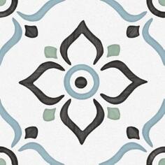 Керамогранит Ennface Pattern Ponza Garden 20x20