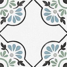 Керамогранит Ennface Pattern Ponza Petals 20x20