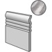 Керамика Equipe Bardiglio Skirting Dark 15x15