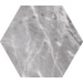 Керамогранит Equipe Bardiglio Hexagon Dark 17.5x20