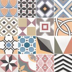 Керамогранит Equipe Caprice Deco Patchwork Colours 20x20 Керамогранит Equipe Caprice Deco Patchwork Colours 20x20