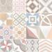 Керамогранит Equipe Caprice Deco Patchwork Pastel 20x20