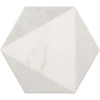 Керамика Equipe Carrara Hexagon Peak 17.5x20