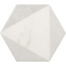 Керамика Equipe Carrara Hexagon Peak 17.5x20