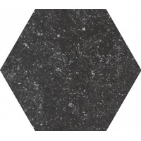Керамогранит Equipe Coralstone Hexagon Black Antislip 29.2x25.4
