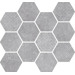 Керамогранит Equipe Coralstone Hexagon Melange Grey 29.2x25.4