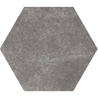 Керамогранит Equipe Hexatile Cement Black 17.5x20