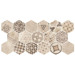 Керамогранит Equipe Hexatile Cement Garden Sand 17.5x20