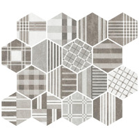 Керамогранит Equipe Hexatile Cement Geo Grey 17.5x20