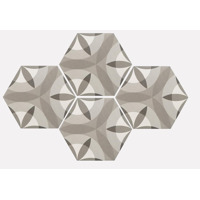 Керамогранит Equipe Hexatile Nature BW 17.5x20
