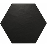 Керамогранит Equipe Hexatile Negro Mate 17.5x20
