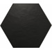 Керамогранит Equipe Hexatile Negro Mate 17.5x20