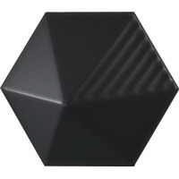 Керамика Equipe Magical 3 Umbrella Black Matt 12.4x10.7