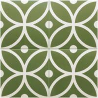 Керамогранит Equipe Rivoli Bergen Verde 20x20