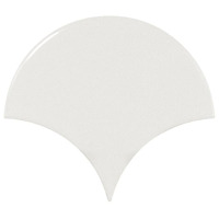 Керамика Equipe Scale Fan White 10.6x12