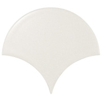 Керамика Equipe Scale Fan White Matt 10.6x12