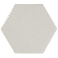 Керамика Equipe Scale Hexagon Light Grey 10.7x12.4
