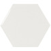 Керамика Equipe Scale Hexagon White 10.7x12.4