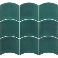 Керамика Equipe Wave Teal Grassy 12x12