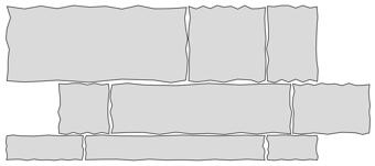Керамогранит Ergon Oros Stone Multi Prestige Brecciato Greige Tecnica Set 9 Pcs 60x130