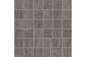 Керамогранит Ergon Portland Stone Mosaico 5X5 Vein Cut Anthracite Naturale 30x30
