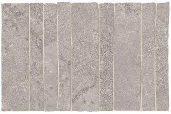Керамогранит Ergon Portland Stone Mosaico Wallcut Cross Cut Lead Naturale 19.4x29.4