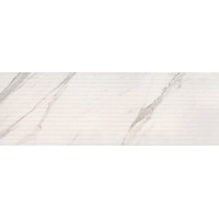 Eurotile Amina 674 Calacatta Рельеф 29.5x89.5
