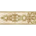 Eurotile Oxana Бордюр Золото 9x24.5
