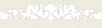 Eurotile Queen Бордюр Центр 7x24.5