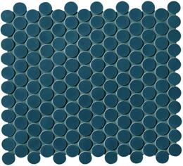 Керамогранит Fap Boston Petrolio Mosaico Round 29.5x32.5