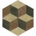 Керамогранит Fap Firenze Deco Beige 21.6x25