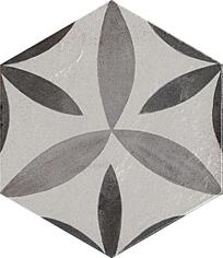 Керамогранит Fap Firenze Deco Esagono Fiore 25x21.6
