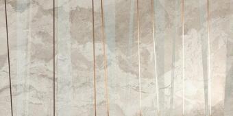 Керамогранит Fap Kamu White Metal Inserto 45x90