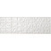 Керамика Fap Lumina Grid White Matt 25x75