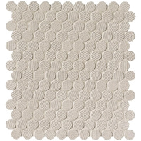 Керамика Fap Milano And Wall Beige Round Mosaic Ø 2 29.5x32.5
