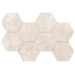 Керамогранит Flaviker Backstage Bisque Mosaico Hex 30x50