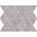 Керамогранит Flaviker Hangar Mosaico Triangoli Smoke 34x26