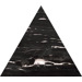 Керамогранит Flaviker Supreme Wide Black Deluxe Lux Plus Ret Triangolo 30x30