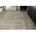 SPC ламинат елка FloorFactor Herringbone Grahpite Oak HB.05 - фото в интерьере