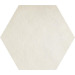 Керамогранит Gigacer Argilla Biacca Large Hexagon Material 6 mm 36x31